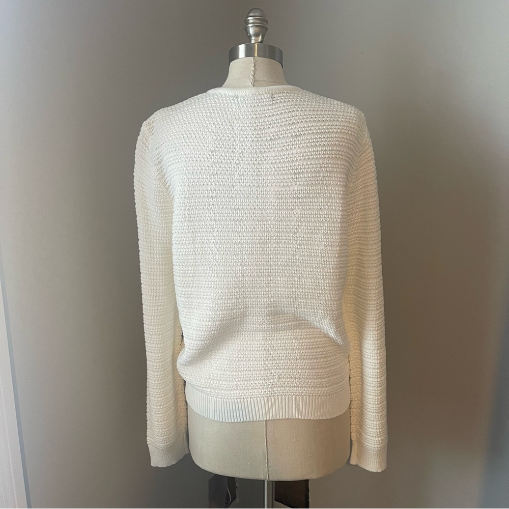 Lillusory White Button-Up Cardigan - Picture 2 of 5